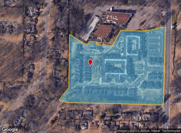  1023 Cherry Rd, Memphis, TN Parcel Map