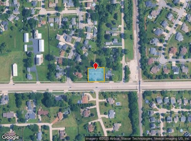  25640 Caton Farm Rd, Plainfield, IL Parcel Map