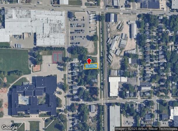 1533 Seward Ave Nw, Grand Rapids, MI Parcel Map