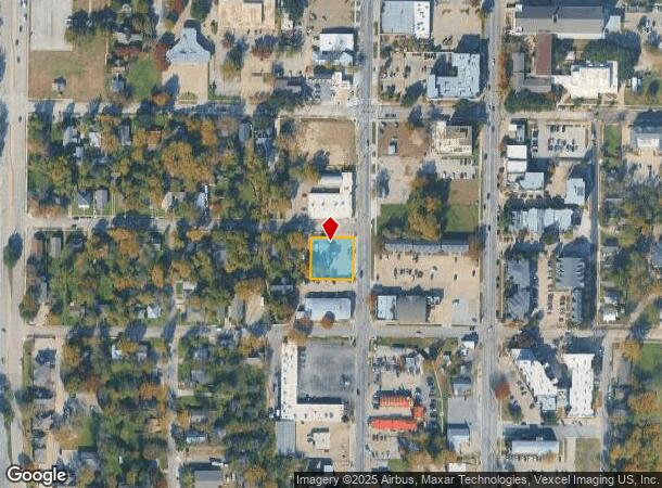 400 S Elm St, Denton, TX Parcel Map