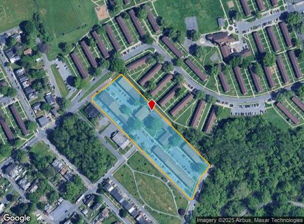  1405 S 15Th St, Harrisburg, PA Parcel Map