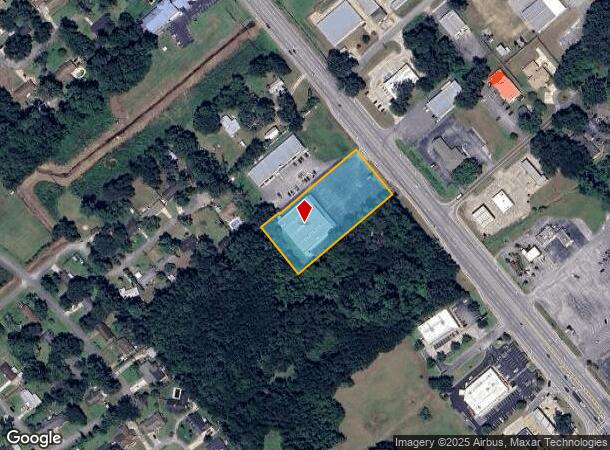  5485 New Jesup Hwy, Brunswick, GA Parcel Map