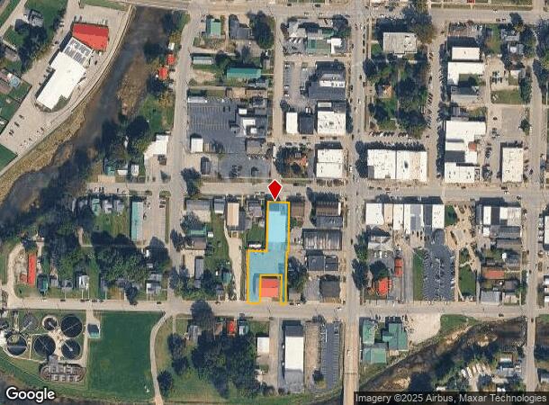  123 W Chestnut St, Corydon, IN Parcel Map