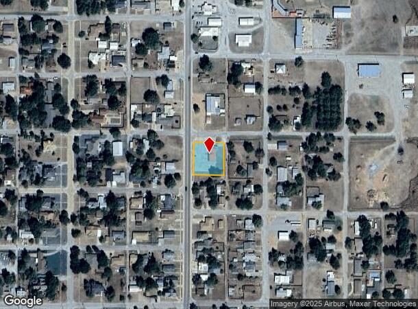  720 S Pennsylvania Ave, Mangum, OK Parcel Map