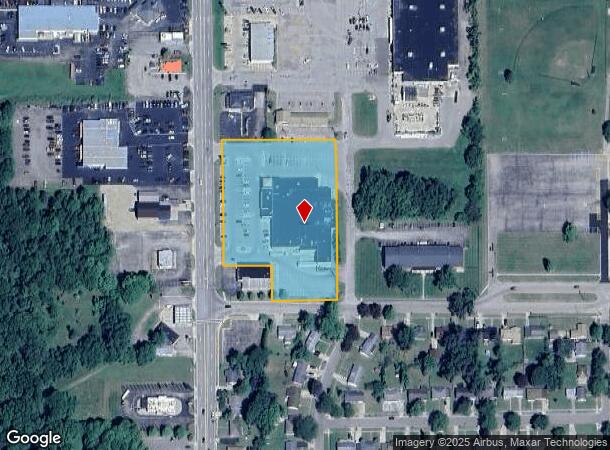  1406 N Eaton St, Albion, MI Parcel Map