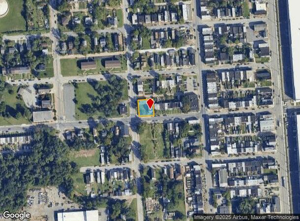  1506 Church St, Curtis Bay, MD Parcel Map