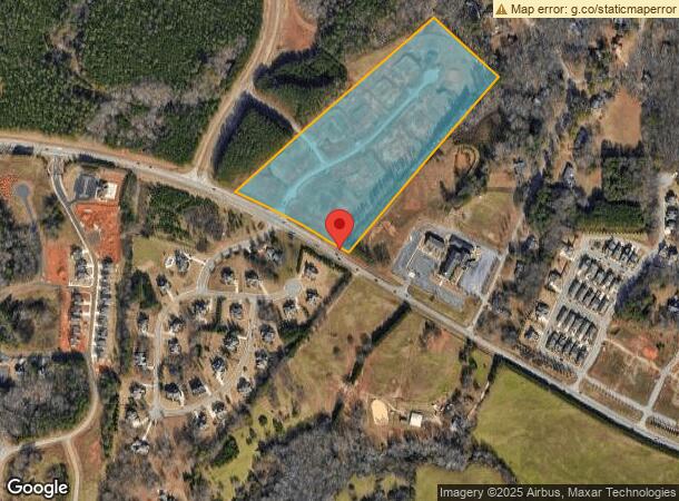  3100 Hog Mountain Rd, Watkinsville, GA Parcel Map