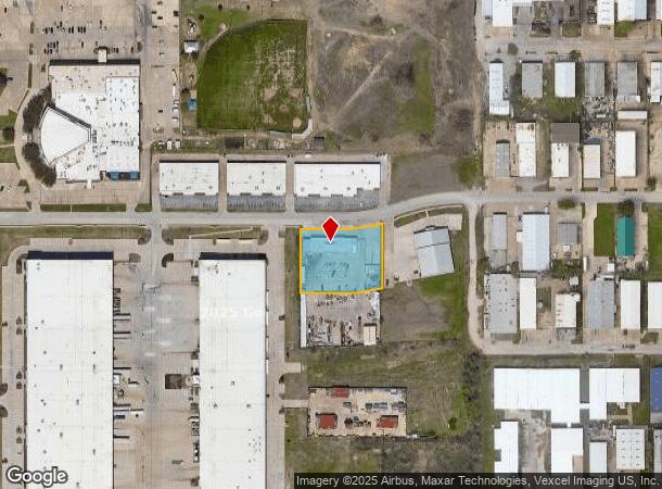 4018 Clay Ave, Haltom City, TX Parcel Map