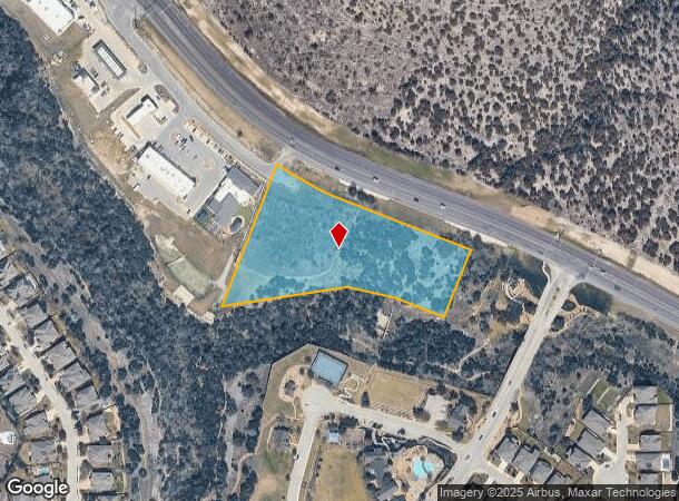  18017 W State Hy 71, Spicewood, TX Parcel Map