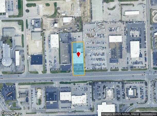  414 W Coliseum Blvd, Fort Wayne, IN Parcel Map
