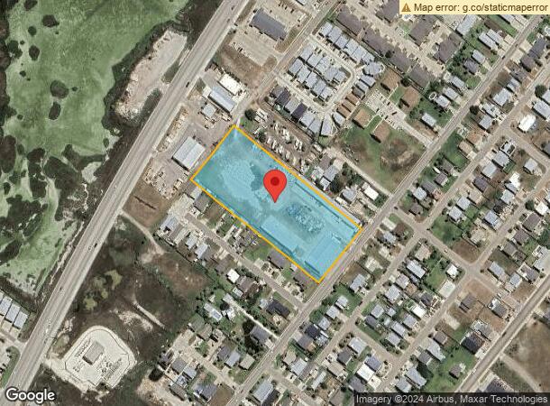  1312 S Station St, Port Aransas, TX Parcel Map