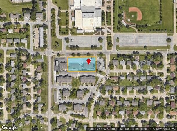 4711 Giles Rd, Omaha, NE Parcel Map