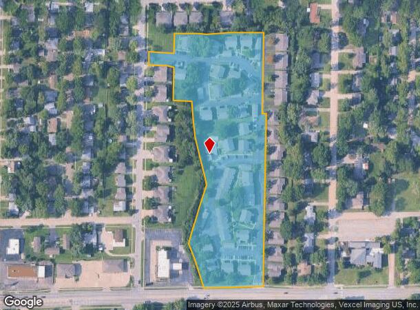 1999 Sw Regency Parkway Dr, Topeka, KS Parcel Map