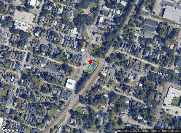  1402 E Broad St, Savannah, GA Parcel Map