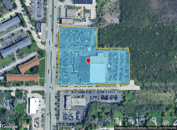 3450 S 108Th St, Milwaukee, WI Parcel Map