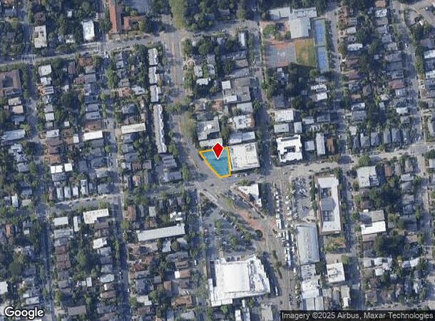 2091 Rose St, Berkeley, CA Parcel Map