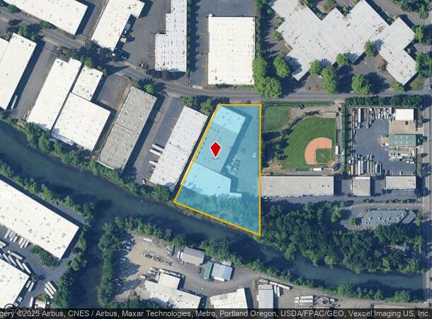 2828 Ne Riverside Way, Portland, OR Parcel Map