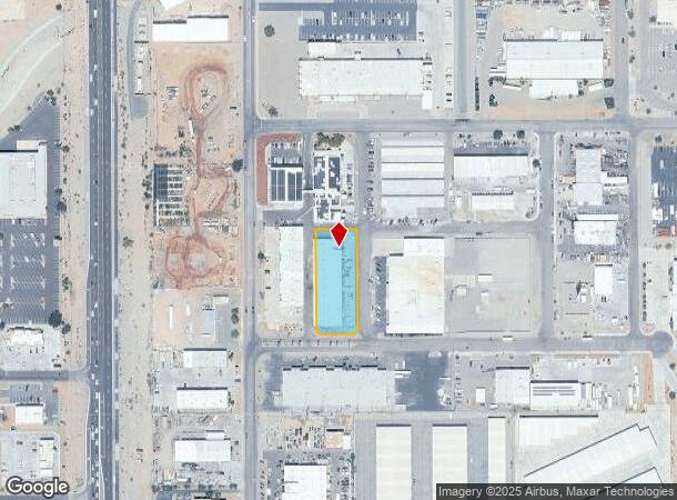 1101 Gauge Dr, Lake Havasu City, AZ Parcel Map