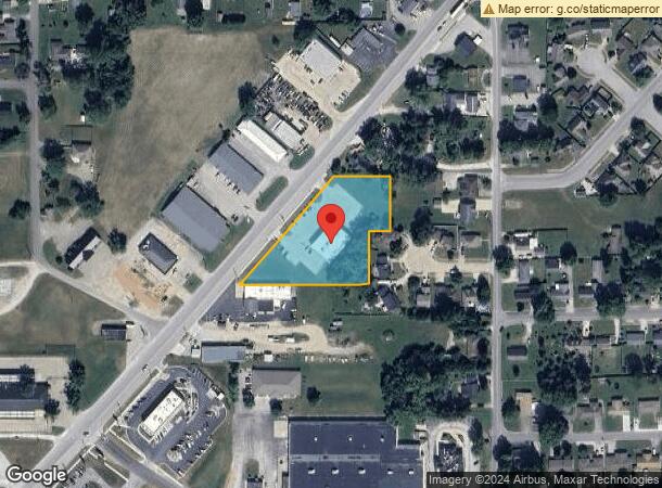  869 Morton Ave, Martinsville, IN Parcel Map