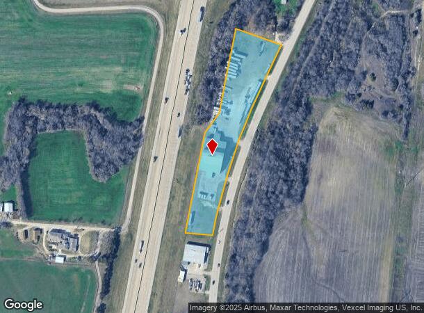 2032 S Highway 77, Waxahachie, TX Parcel Map