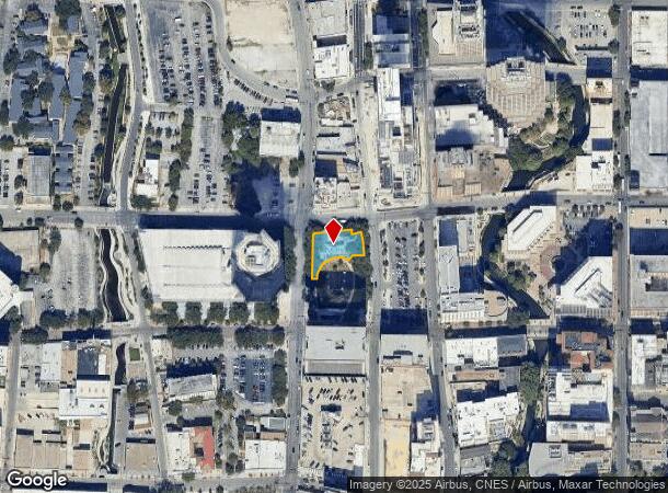  210 N Flores St, San Antonio, TX Parcel Map