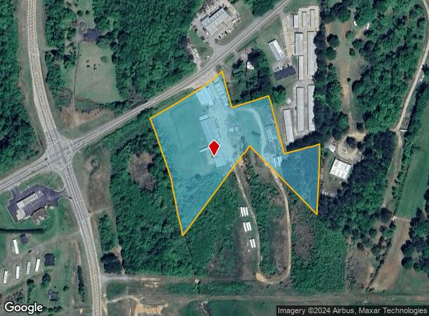  2485 W Point Rd, Lagrange, GA Parcel Map