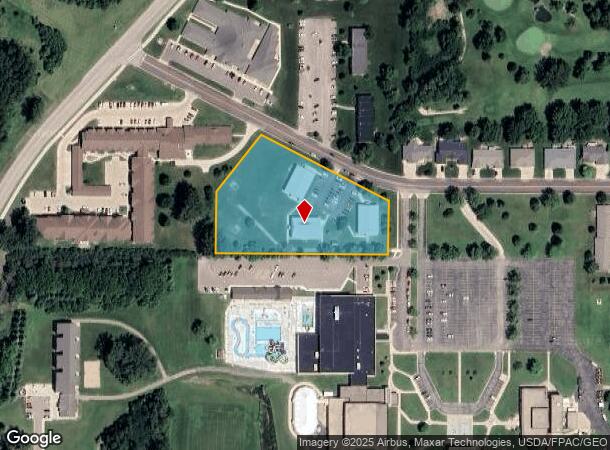  1535 Collegeway, Worthington, MN Parcel Map