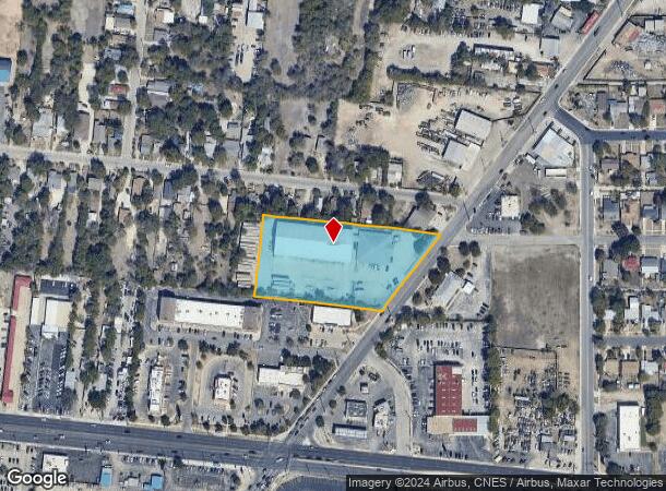  1621 Somerset Rd, San Antonio, TX Parcel Map