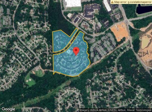  100 Costmary Ln, Knightdale, NC Parcel Map