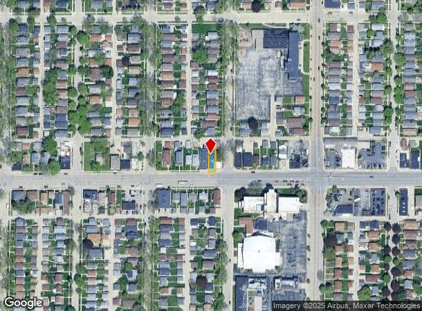 6104 W Lincoln Ave, Milwaukee, WI Parcel Map