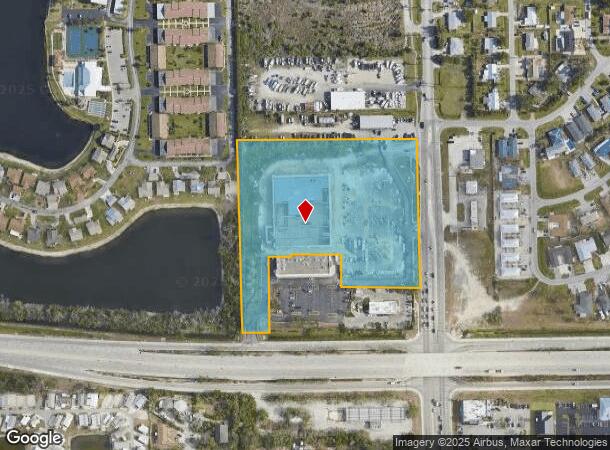 16950 San Carlos Blvd, Fort Myers, FL Parcel Map
