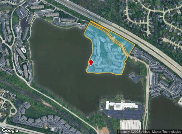  7135 Islander Dr, Indianapolis, IN Parcel Map