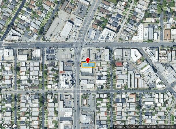  2614 Crenshaw Blvd, Los Angeles, CA Parcel Map