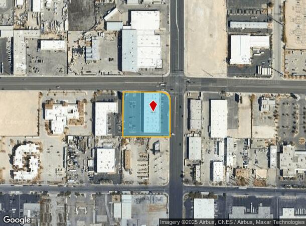  5725 S Valley View Blvd, Las Vegas, NV Parcel Map