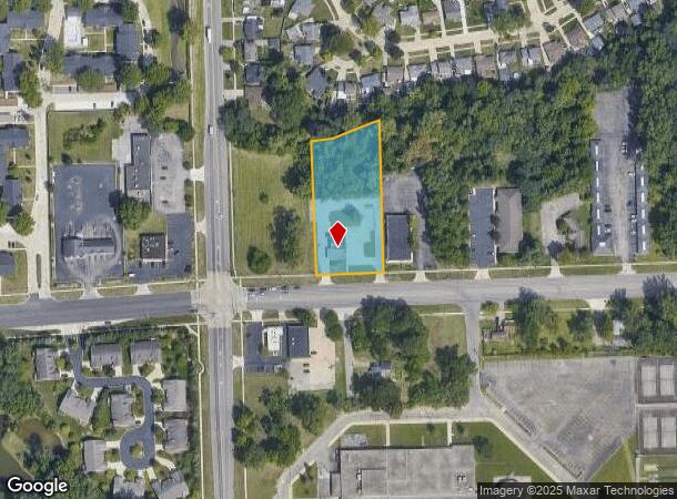  25700 Goddard Rd, Taylor, MI Parcel Map