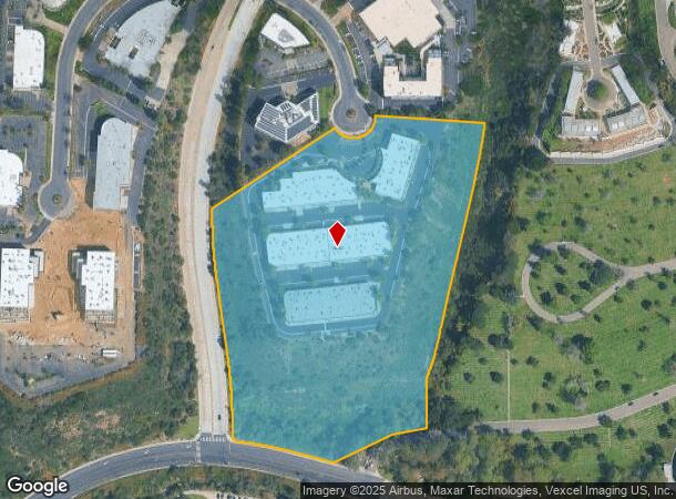 6181 Cornerstone Ct E, San Diego, CA Parcel Map