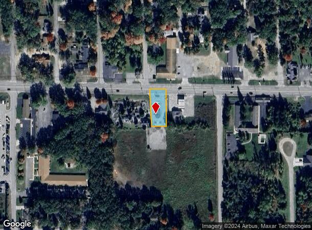  1371 W Houghton Lake Dr, Prudenville, MI Parcel Map