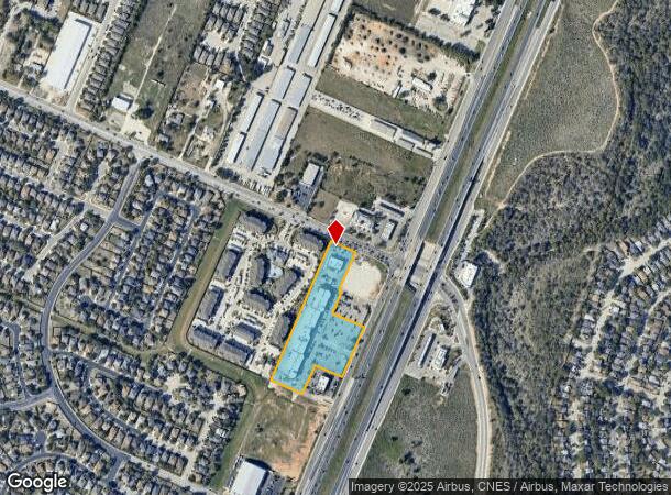  8027 W Loop 1604 N, San Antonio, TX Parcel Map