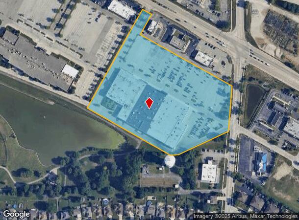 1407 W Lake St, Addison, IL Parcel Map