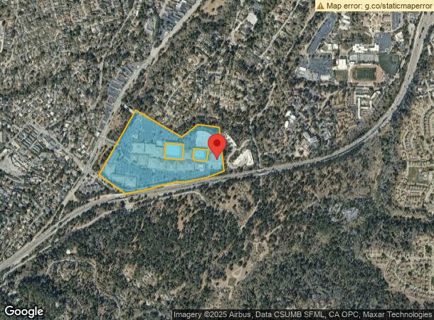  1410 Del Monte Ctr, Monterey, CA Parcel Map