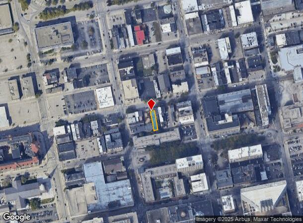  127 W 9Th St, Cincinnati, OH Parcel Map