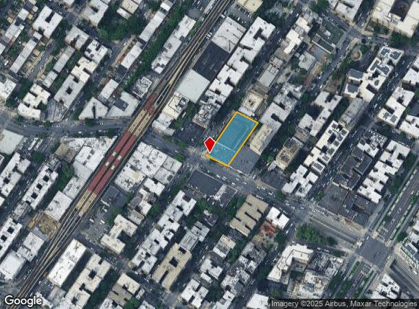  57 E Burnside Ave, Bronx, NY Parcel Map