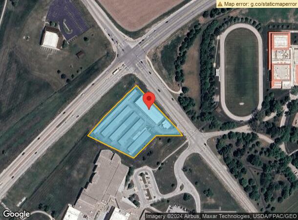  3434 Harry Langdon Blvd, Council Bluffs, IA Parcel Map