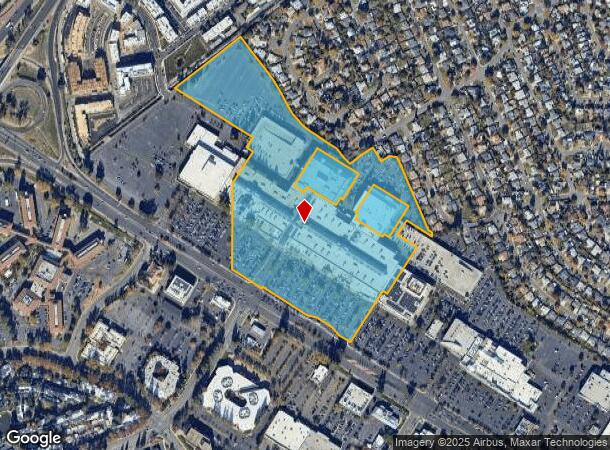 1689 Arden Way, Sacramento, CA Parcel Map