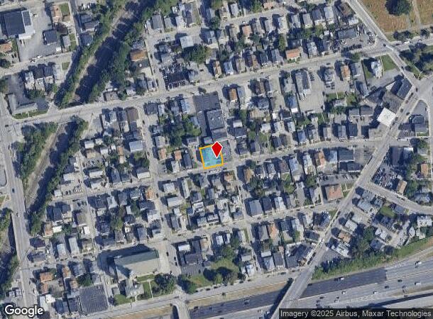 181 Harrison St, Pawtucket, RI Parcel Map