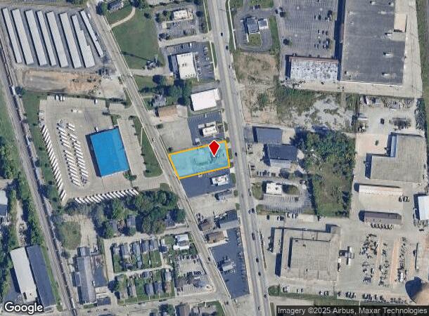  2044 S Dixie Hwy, Middletown, OH Parcel Map