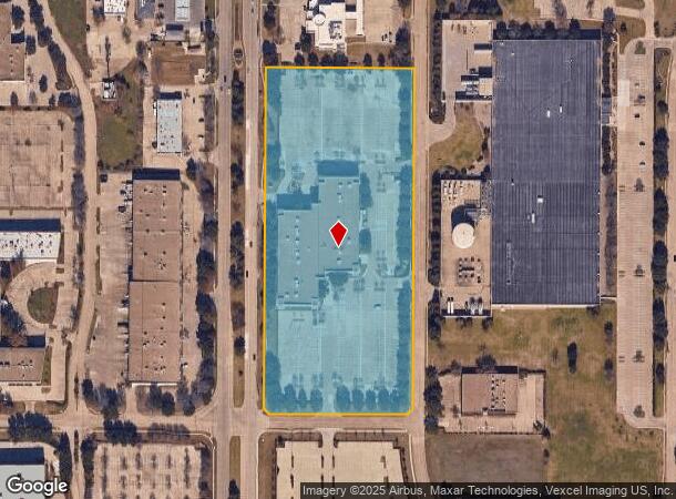  8222 N Belt Line Rd, Irving, TX Parcel Map