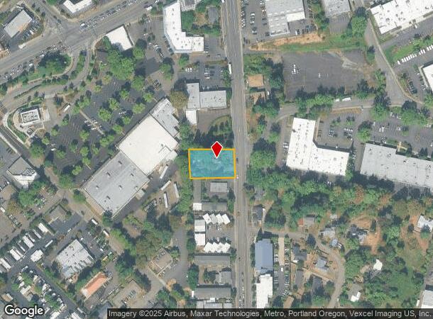  12205 Sw Hall Blvd, Portland, OR Parcel Map