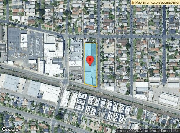  3629 10Th Ave, Los Angeles, CA Parcel Map