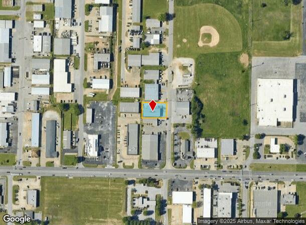  1008 Clayton St, Springdale, AR Parcel Map